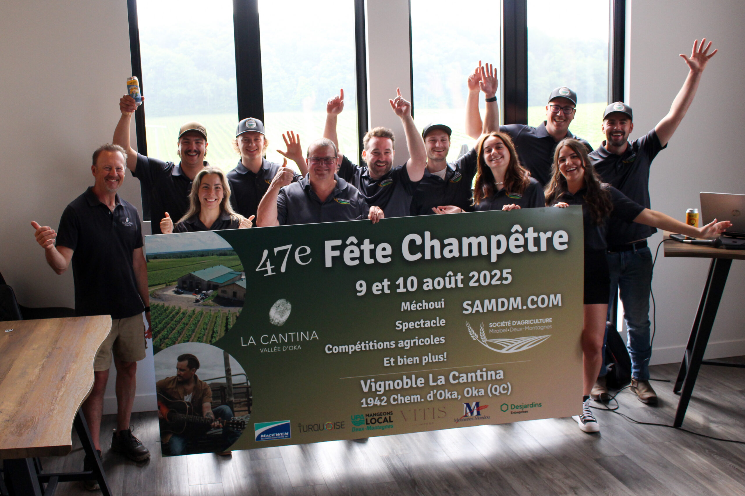 Retour sur la conférence de presse – 47<sup>e</sup> Fête champêtre